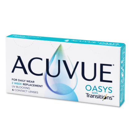 Acuvue Oasys with Transitions Δεκαπενθήμεροι Μυωπίας Υπερμετρωπί