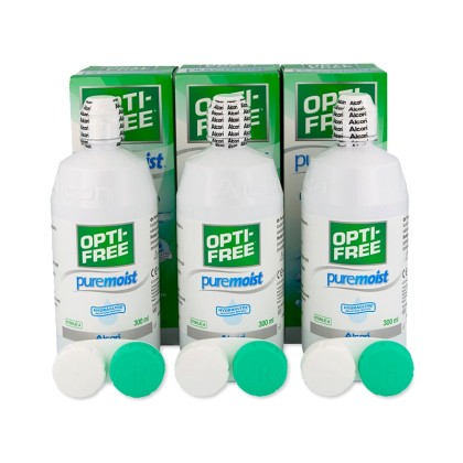 Υγρό OPTI-FREE PureMoist 3 x 300 ml