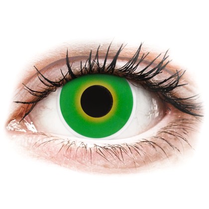 ColourVUE Crazy Lens - Hulk Green - Μη διοπτρικοί (2 φακοί)