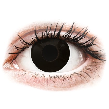 ColourVUE Crazy Lens - BlackOut - Μη διοπτρικοί (2 φακοί)