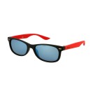 Kids sunglasses Alensa Sport Black Red Mirror