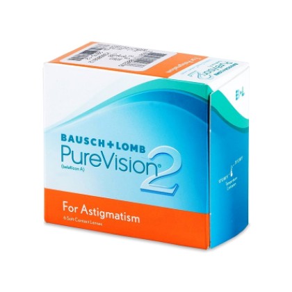 PureVision 2HD for Astigmatism Μηνιαίοι (6 Φακοί)