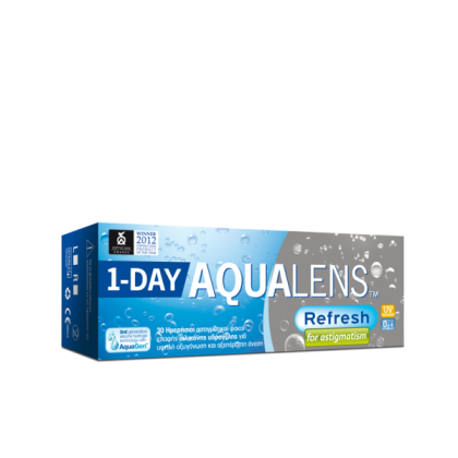 Aqualens Refresh 1 Day for astigmatism Ημερήσιοι Αστιγματικοί Φα
