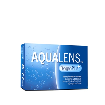 Aqualens Oxygen Plus Μηνιαίοι Φακοί Επαφής (3 φακοί)