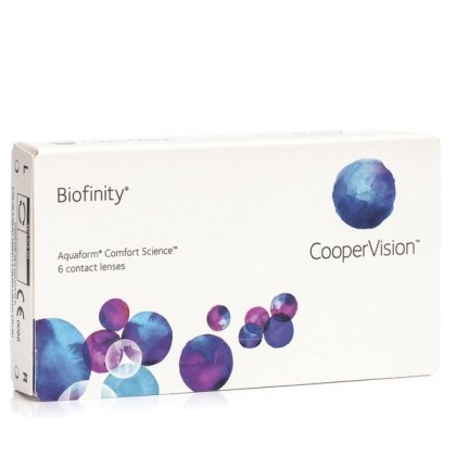 Cooper Vision Biofinity Μηνιαίοι 6pack