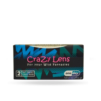 ColourVUE Crazy Lens One Day Έγχρωμοι Ημερήσιοι 2pack.