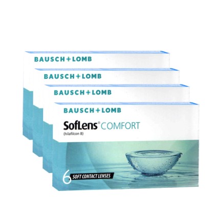 Bausch & Lomb Soflens Comfort Μηνιαίοι Φακοί Επαφής (24 Φακοί)
