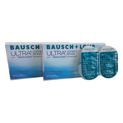 Bausch & Lomb Ultra Μηνιαίοι Φακοί Επαφής (6 τεμ.) & 2 τεμ. Δώρο