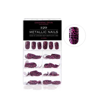 Dashing Diva Metallic Nails Tips 120 Count End of Collection Zeb
