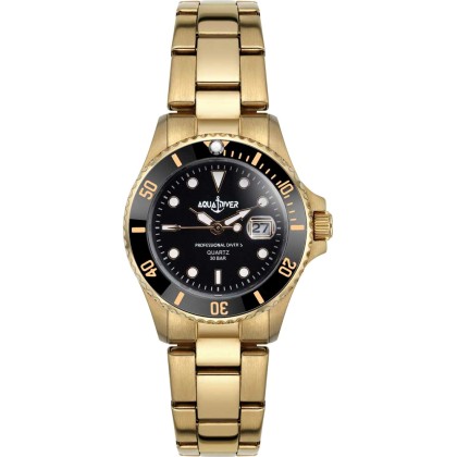 AQUADIVER 14585396 Water Master Stainless Steel Full RoseGold 30