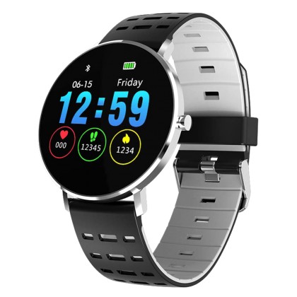 Ρολόι Smartwatch Das.4 SL14 70022 με ψηφιακό καντράν και μαύρο κ