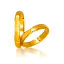 Χρυσή βέρα 715 Ανδρική/ Γυναικεία Βέρα για Γάμο και Αρραβώνα