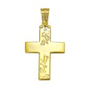Χρυσός σταυρός 14 καρατίων TRIANTOS ST300TR