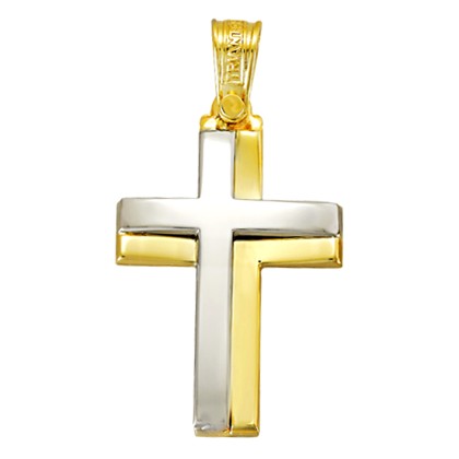 Σταυρός Χρυσός/Λευκόχρυσος Βάπτισης/Αρραβώνα ST56 Σταυρός βάπτισ