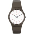 SWATCH SUOC107 Greensounds Brown Rubber Strap