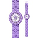 Ρολόι FLIK FLAK ZFCSP049 Pretty Lilac με Μωβ Πλαστικό Λουράκι