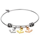 Steel Bracelet with 'Anchor Colors', Brand NatalieGersa - NG-B00