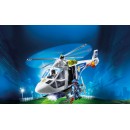 Playmobil Ελικόπτερο Αστυνομίας Με Προβολέα LED (6921)