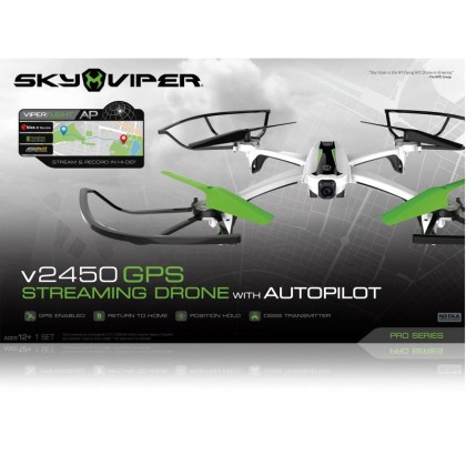 SR Sky Viper Streaming Drone V2450GPS With Autopilot (01736)