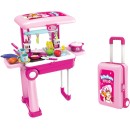 BW Σετ Κουζίνα Τρόλεϋ Little Chef 2 In 1 (008-921A)
