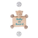 Σήμα Αυτοκινήτου Baby On Board Αρκουδάκι Nattou Basile Ν562317