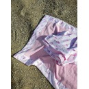 Παιδική Πετσέτα Θαλάσσης Με Φάσα Nima Flamingo Love 70x140
