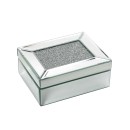 Κουτί KOT106 Λευκό-Ασημί 8x19x15cm Espiel Γυαλί