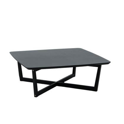 Τραπέζι Σαλονιού Majesty Black 100x100xH37cm 04-0271