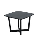 Τραπέζι Σαλονιού Majesty Black 60x60xH46cm 04-0270