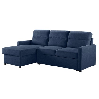 Καναπές Γωνιακός - Κρεβάτι Tucan 01-2092 213x148xH93cm Blue