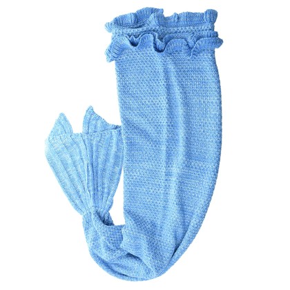 Κουβέρτα Γοργόνα Πλεκτή CL Mermaid Blue 6-40-151-0006