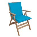 Μαξιλάρι Καρέκλας Με Πλάτη 50cm Be Comfy Turquoise 205