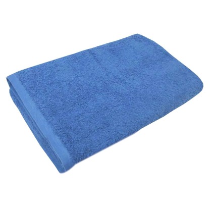Πετσέτα Πισίνας (80x160) Μονόχρωμη Μπλε Ανοιχτό
