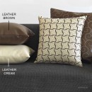 Διακοσμητική Μαξιλαροθήκη (45x45) Sb Home Leather