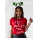 ALL I WANT T-SHIRT (4 COLOURS)