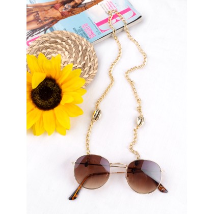 GOLD SEASHELL CHAIN FOR SUNNIES