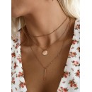 LAYER NECKLACE ROSE GOLD