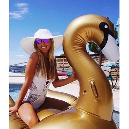 SUNNYLIFE GOLD SWAN INFLATABLE