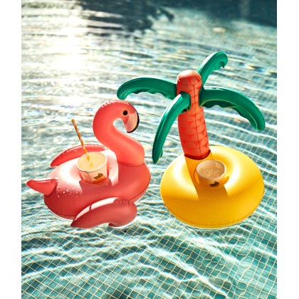 INFLATABLE DRINK HOLDER TROPICAL