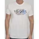THE BOSTONIANS Μπλούζα T-Shirt 3TS00100-B00001 ΕΚΡΟΥ