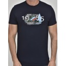 THE BOSTONIANS Μπλούζα T-Shirt 3TS00100-B00166 ΜΠΛΕ