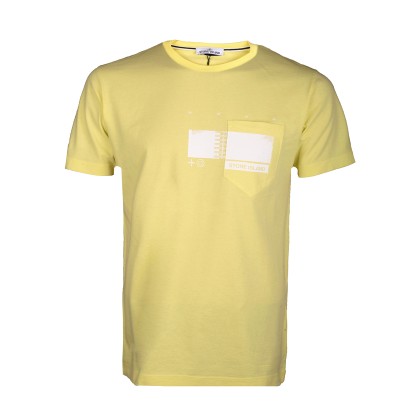 STONE ISLAND Μπλούζα T-Shirt MO721524685-V0031 ΚΙΤΡΙΝΟ