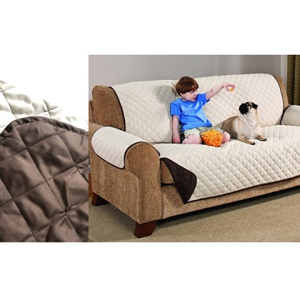 Προστατευτικό κάλυμμα διπλής όψης για τον καναπέ - Couch Coat