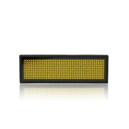LED Ταμπελάκι τύπου κονκάρδα κυλιόμενων μηνυμάτων κίτρινο χρώμα 
