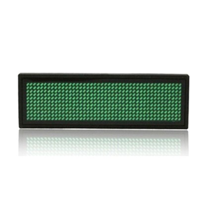 LED Ταμπελάκι τύπου κονκάρδα κυλιόμενων μηνυμάτων πράσινο χρώμα 