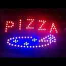 Φωτιζόμενη πινακίδα με κίνηση PIZZA