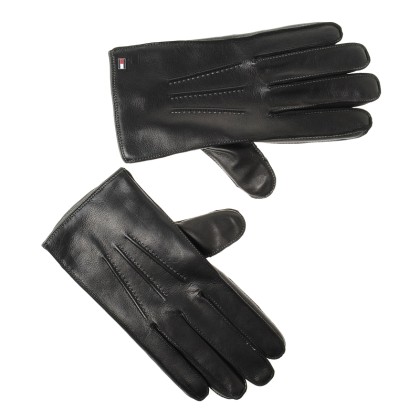 Δερμάτινα Ανδρικά Γάντια Tommy Hilfiger Two Tone Gloves AW02511