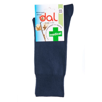Ανδρική φαρμακευτική βαμβακερή κάλτσα 1012 Μπλε
