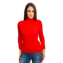 Κόκκινο ριπ ζιβάγκο πουλόβερ