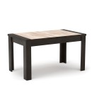 TZAKI Τραπέζι, 135x80 χρώμα Wenge-Sonoma. MIZ-3
